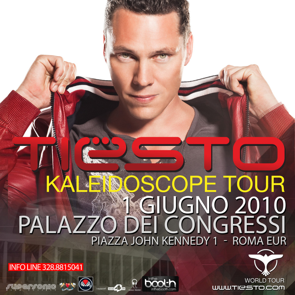 tiesto palazzo dei congressi roma